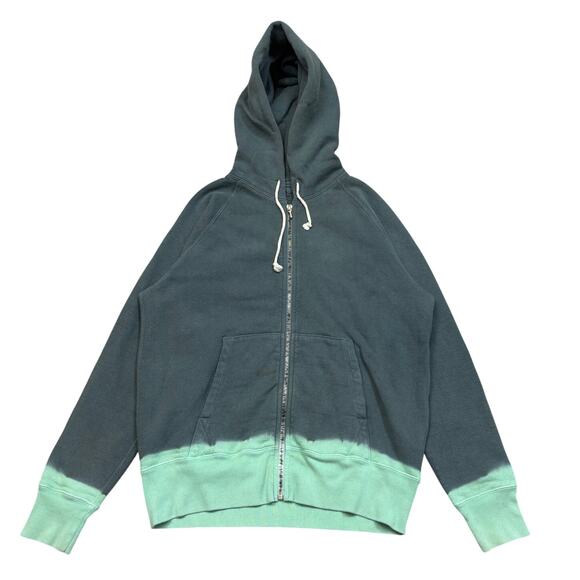 FilMelange Japan Ombre Gradient Full Zip Hoodie Men's Medium